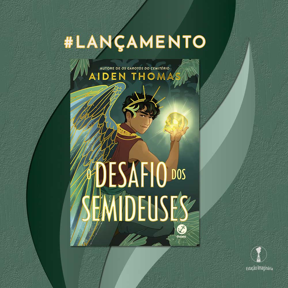 Lançamento O desafio dos semideuses Aiden Thomas